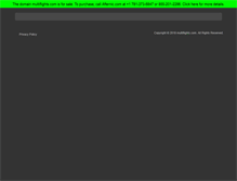 Tablet Screenshot of multiflights.com